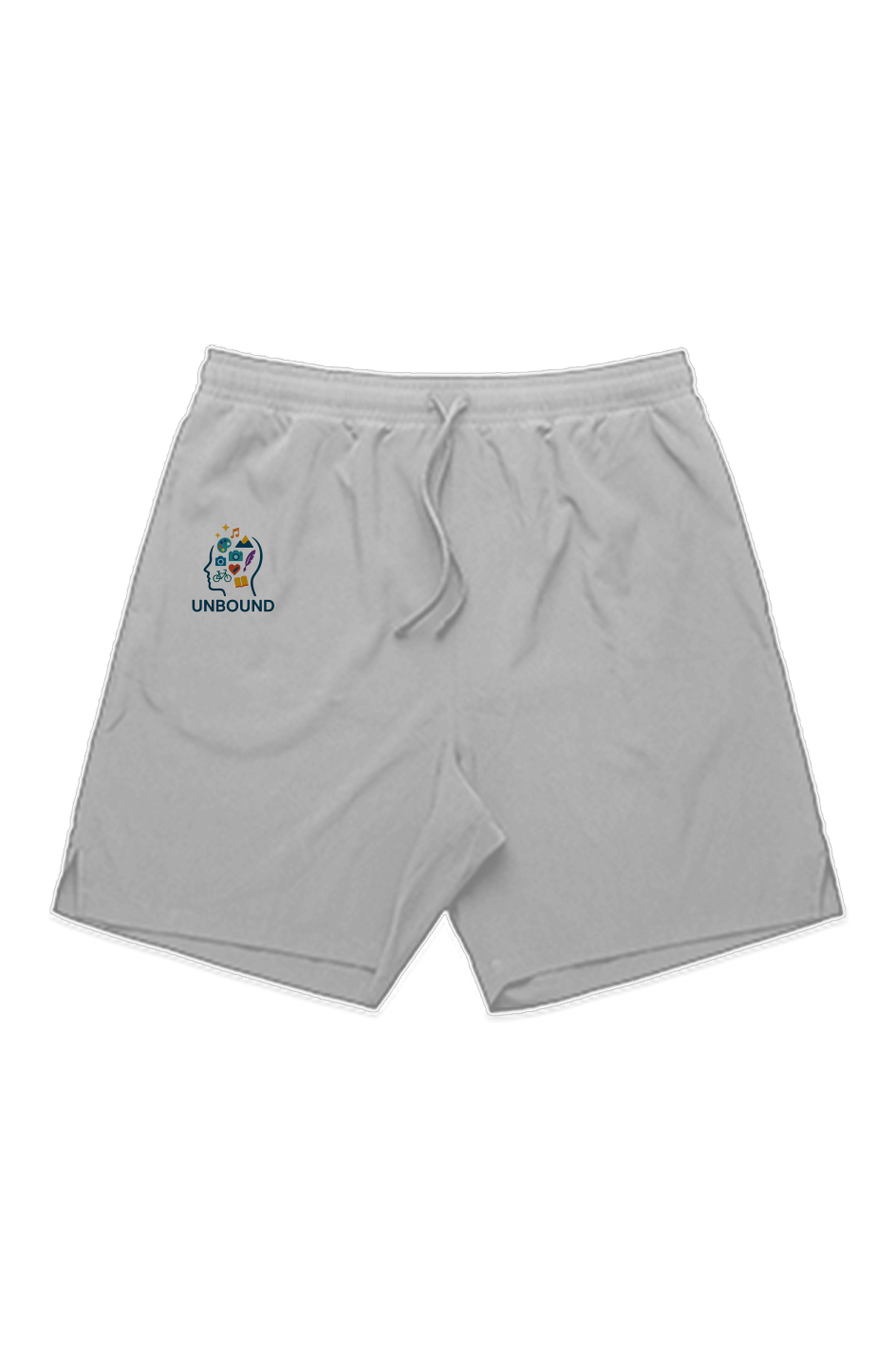 MENS ACTIVE SHORTS unbound logo