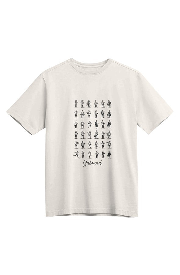 Unbound Sketch Heavyweight Organic Tee