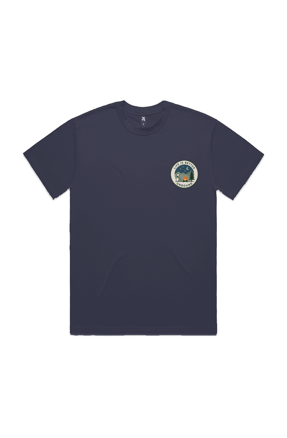 Life is better Unbound Campfire HEAVY TEE