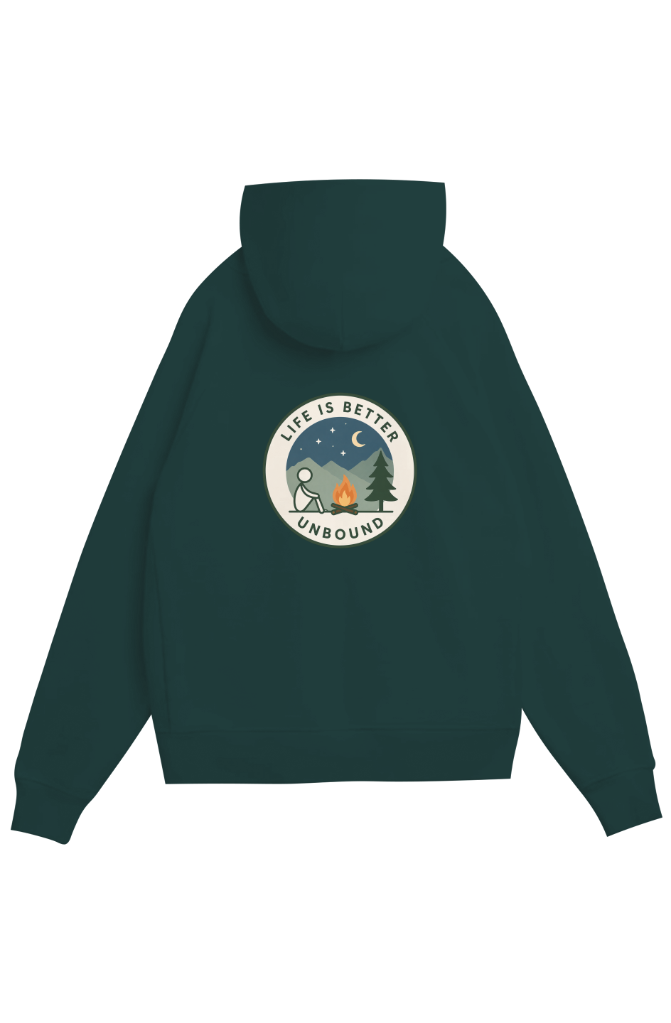 Unbound Campfire Heavy Organic French Terry Hood