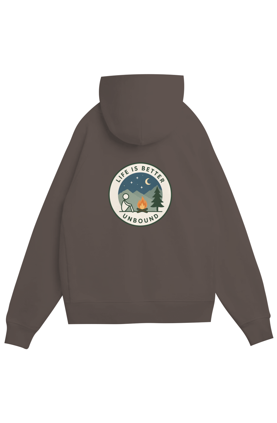 Unbound Campfire Heavy Organic French Terry Hood