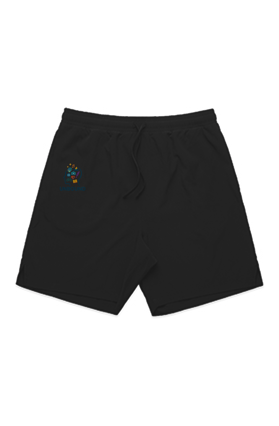 MENS ACTIVE SHORTS unbound logo