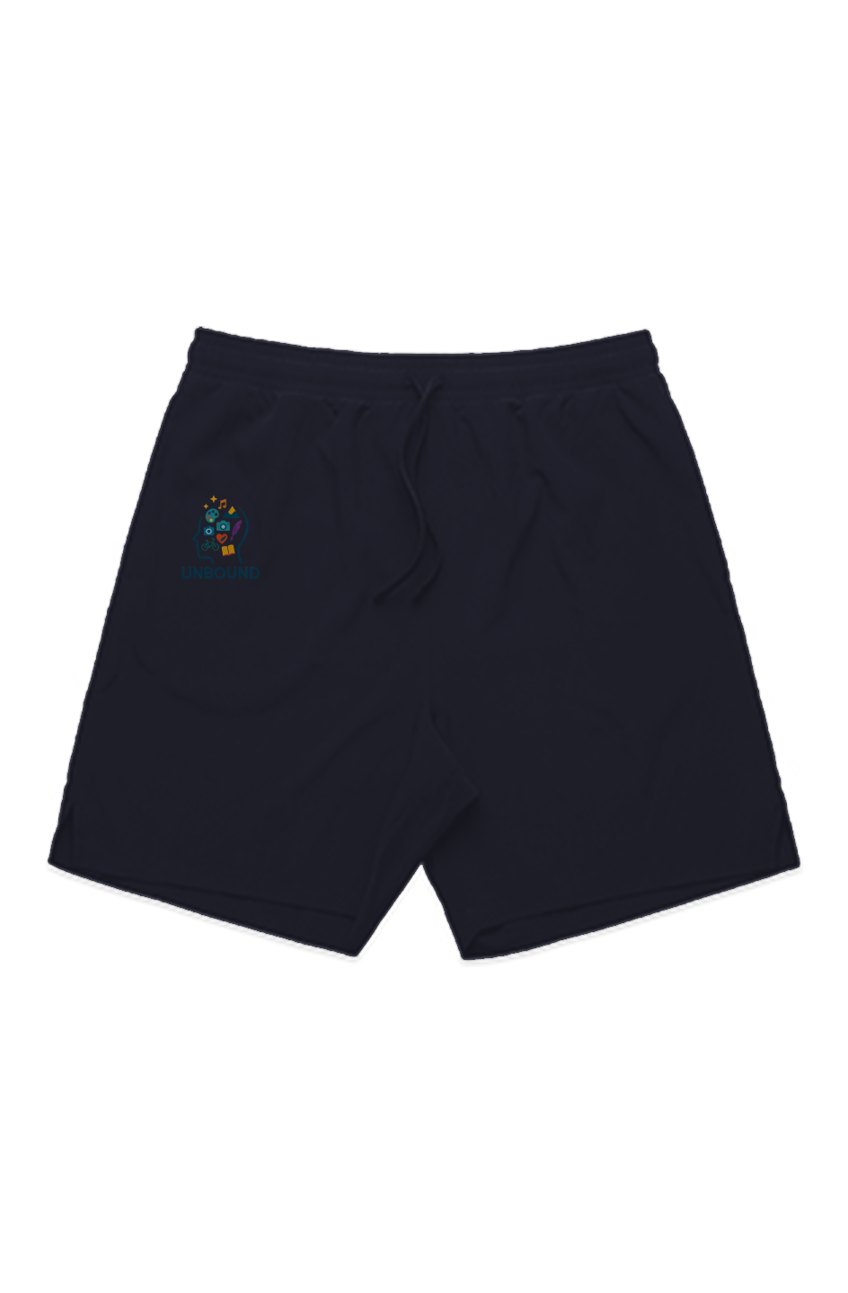 MENS ACTIVE SHORTS unbound logo