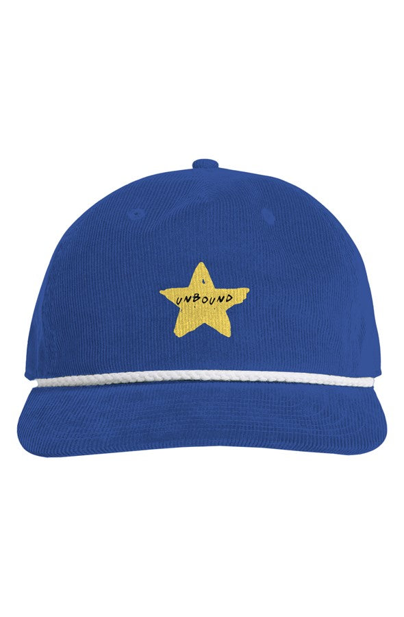 Unbound Star Hat Class Cord Rope Cap