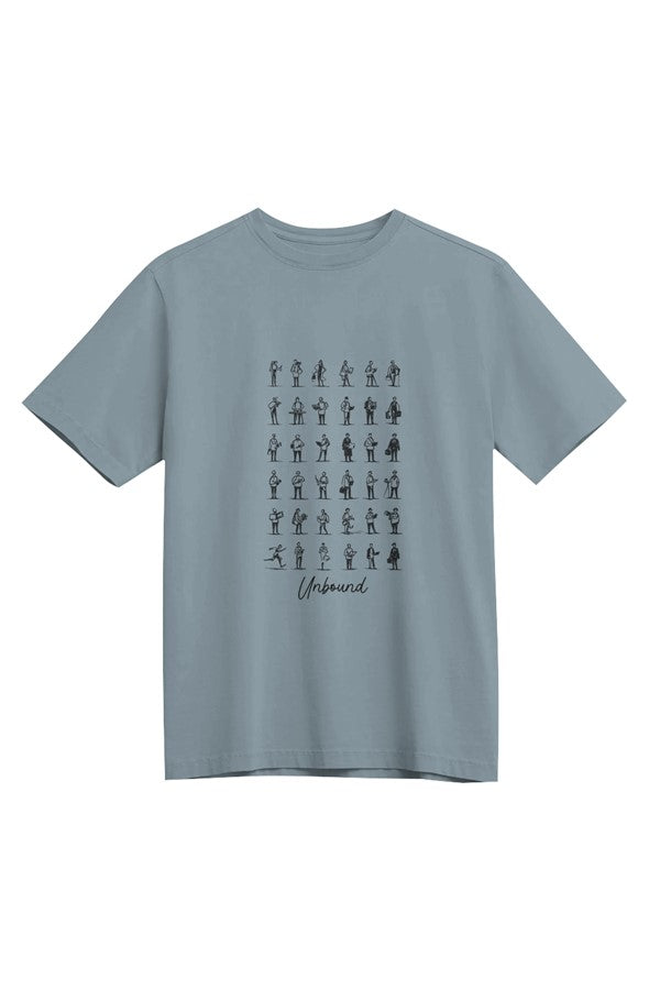 Unbound Sketch Heavyweight Organic Tee
