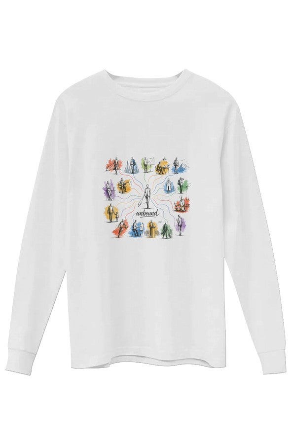 Unbound Graphic Supima Long Sleeve Tee