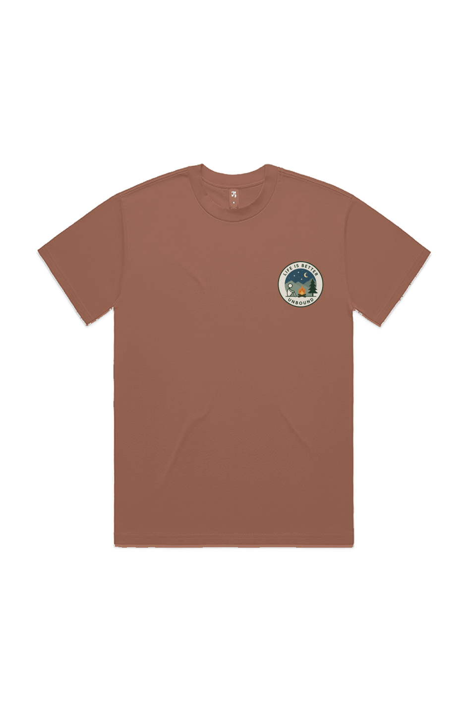 Life is better Unbound Campfire HEAVY TEE