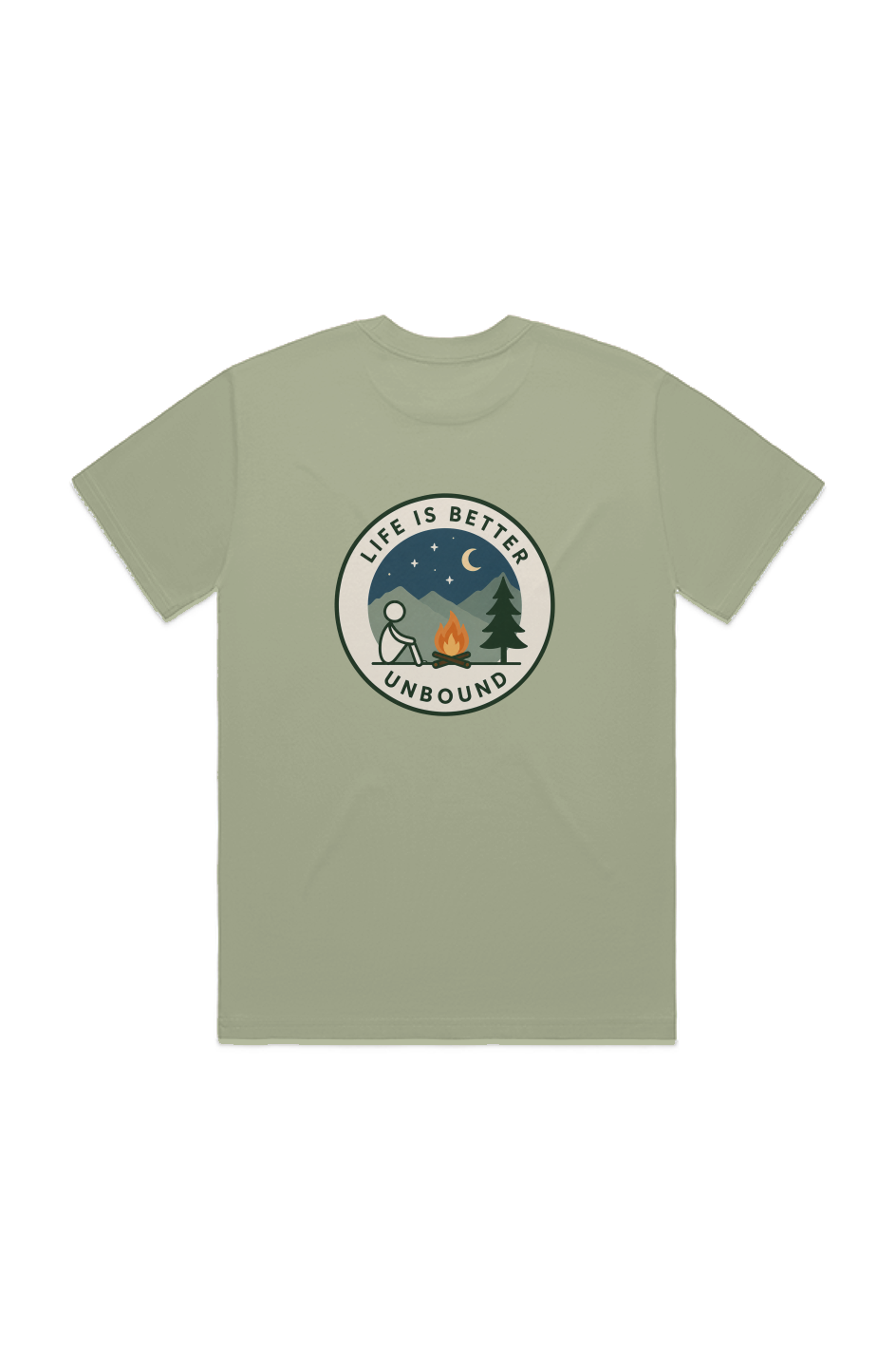 Life is better Unbound Campfire HEAVY TEE