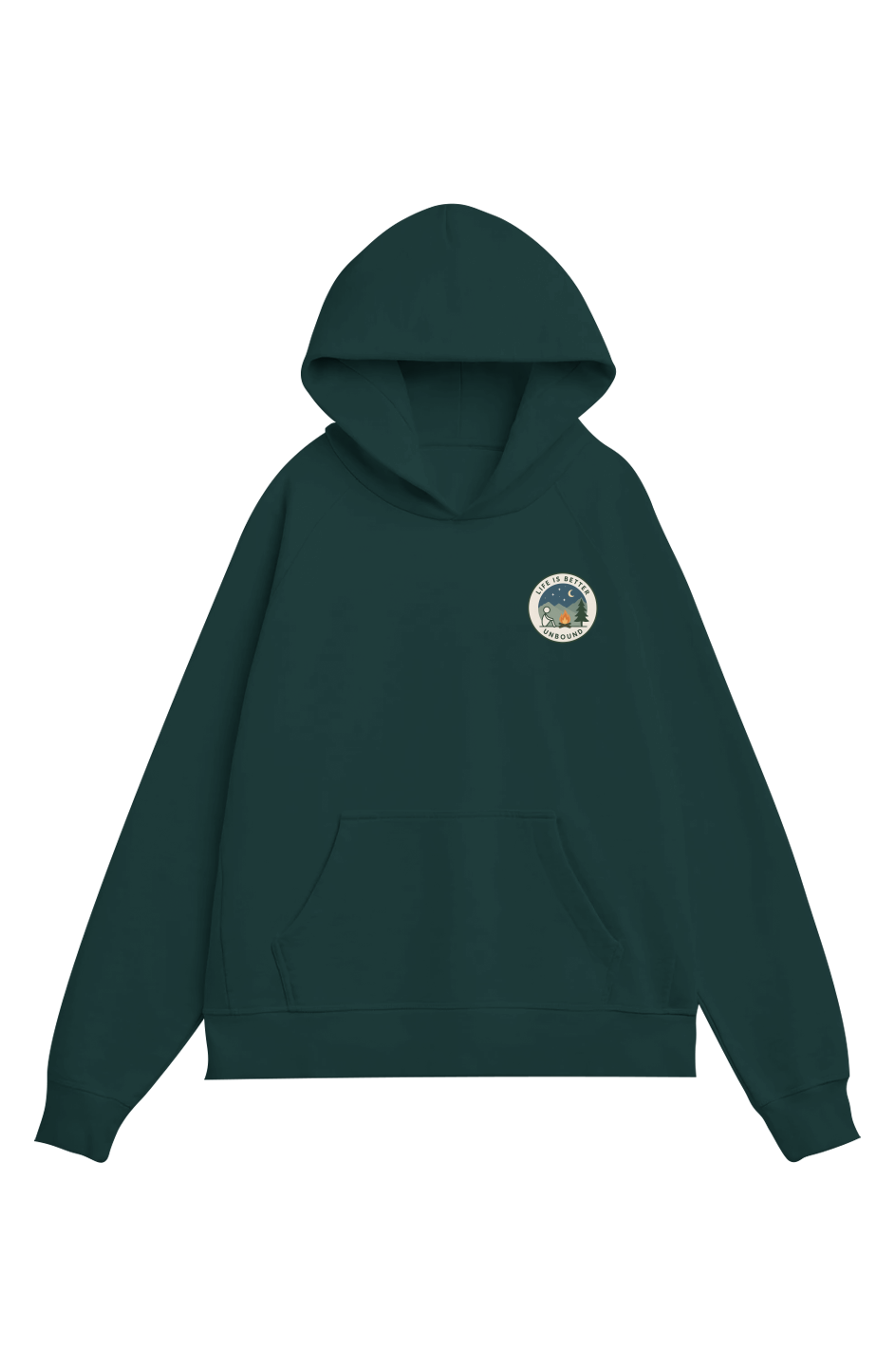 Unbound Campfire Heavy Organic French Terry Hood